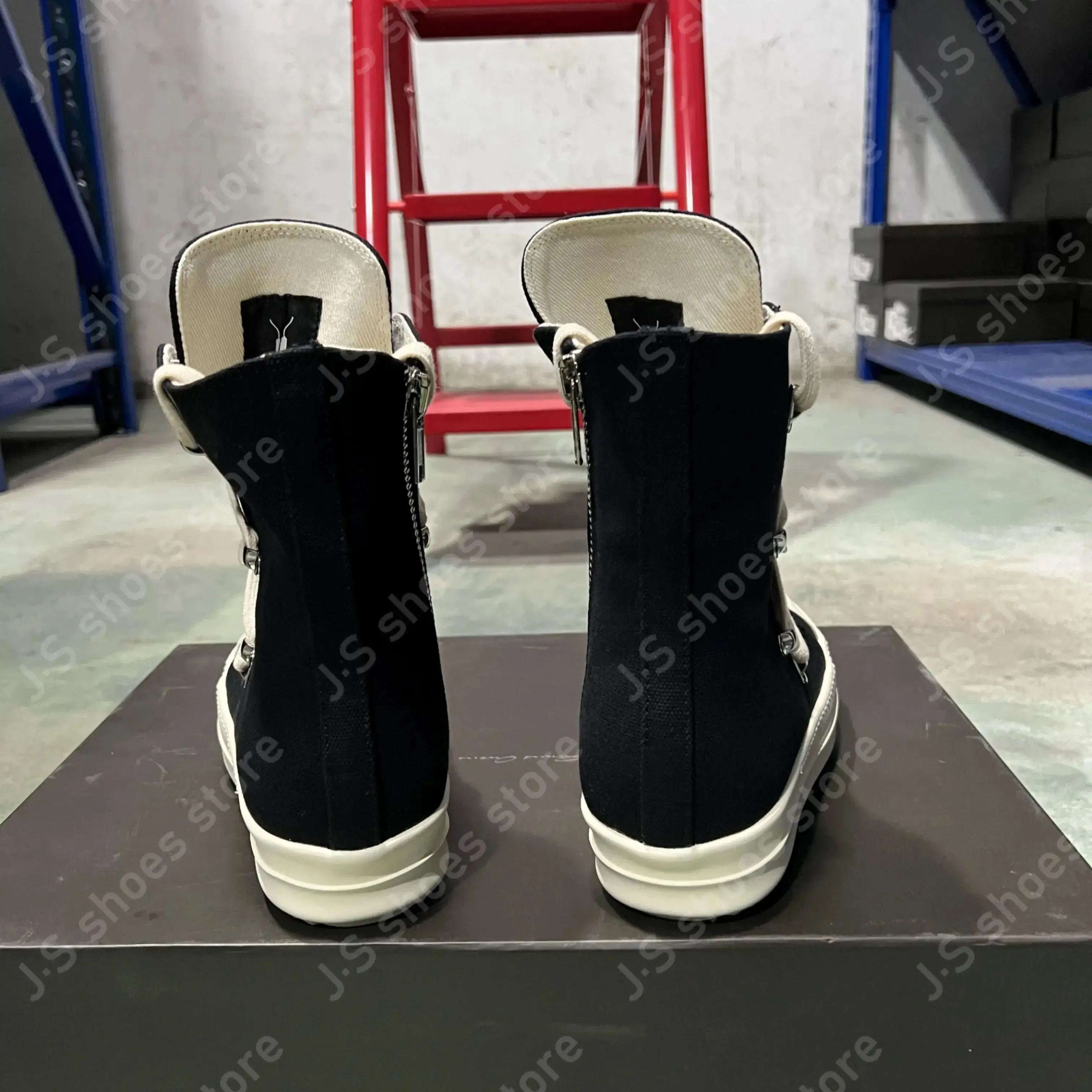 Ro роскошные черные парусиновые - Фотография_4