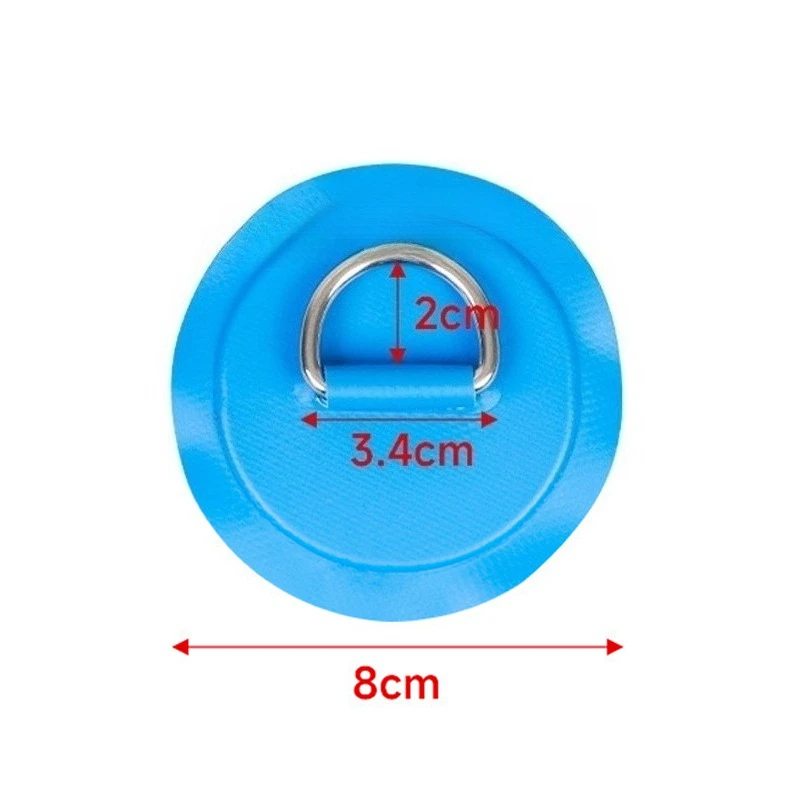 Нержавеющая сталь d-кольцо нашивки - Фотография_4