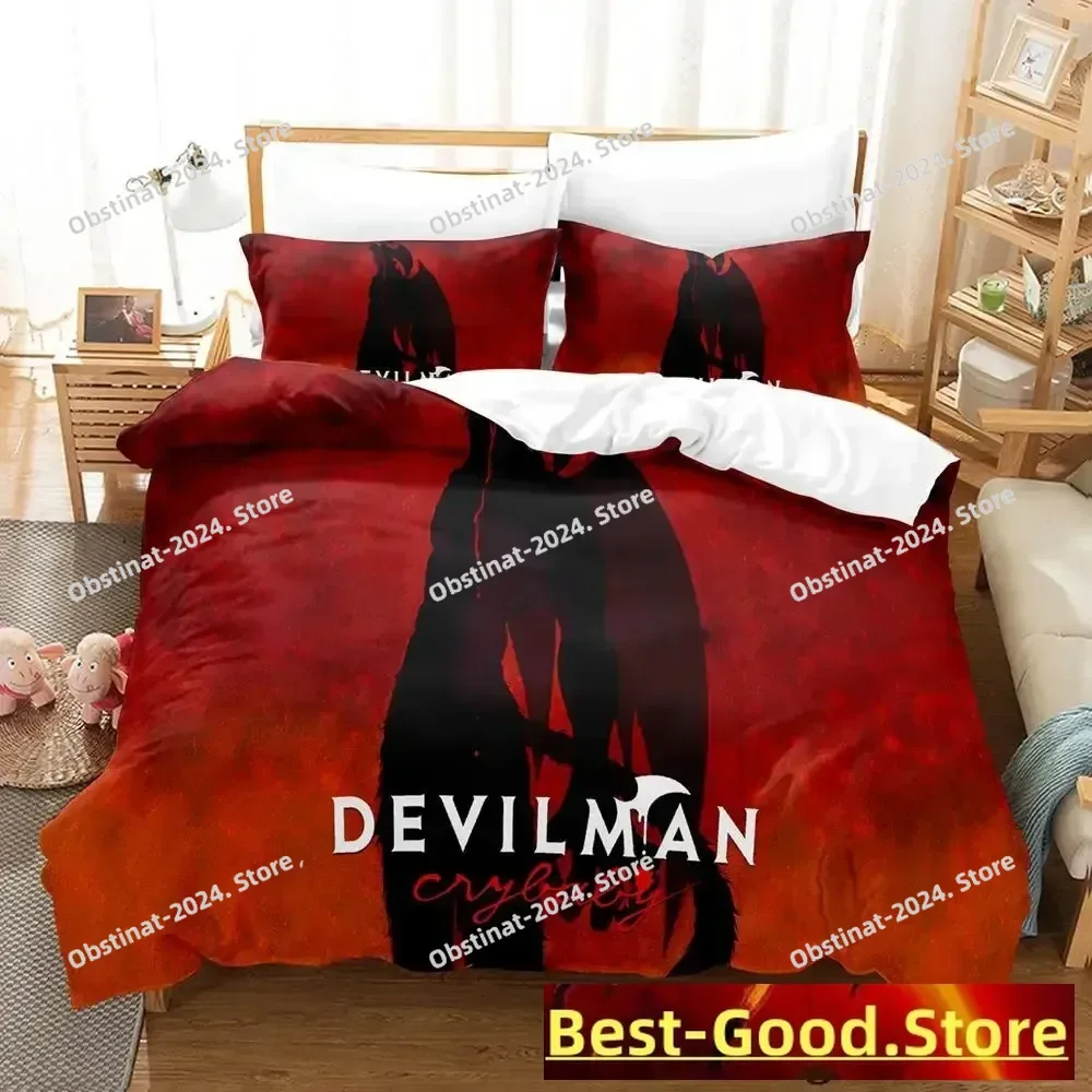 Комплект постельного белья devilman single twin full queen king size - Фотография_3