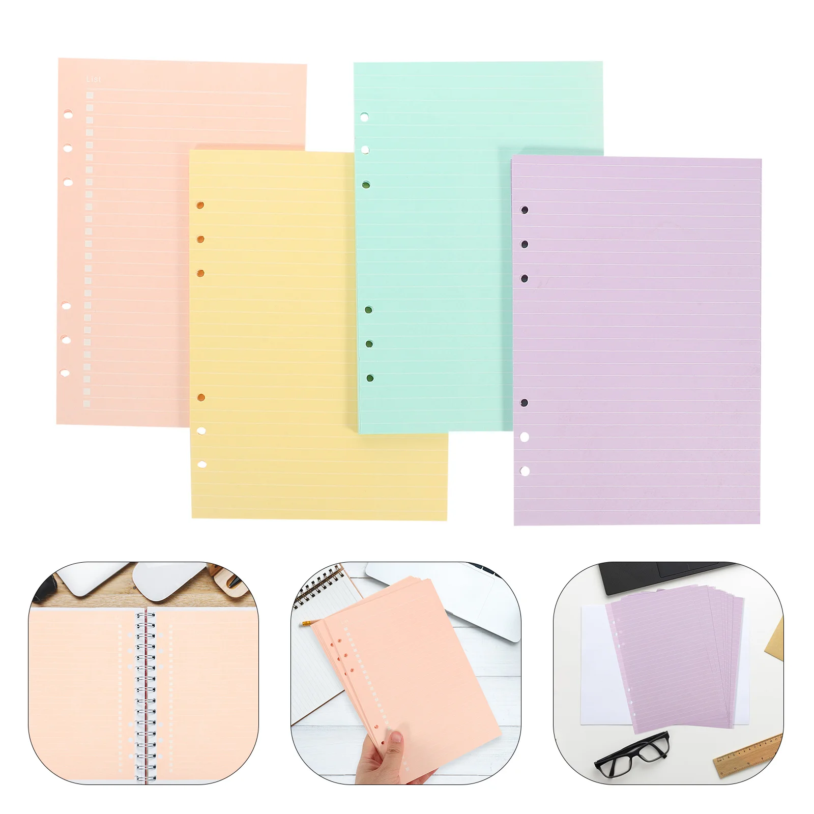 160 листов наполнительной бумаги для страниц - Фотография_4