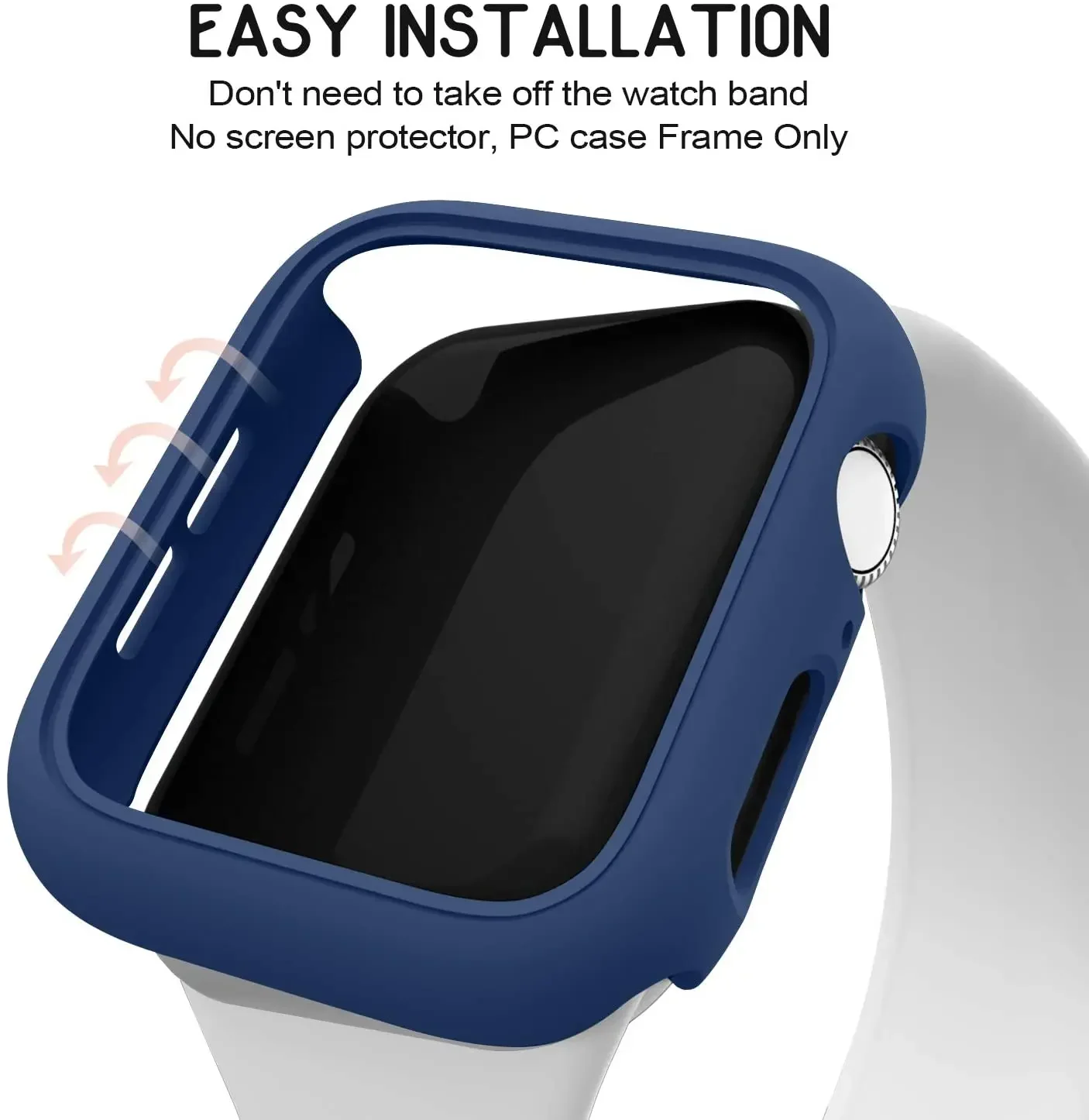 Матовый чехол для apple watch 45 мм - Фотография_2