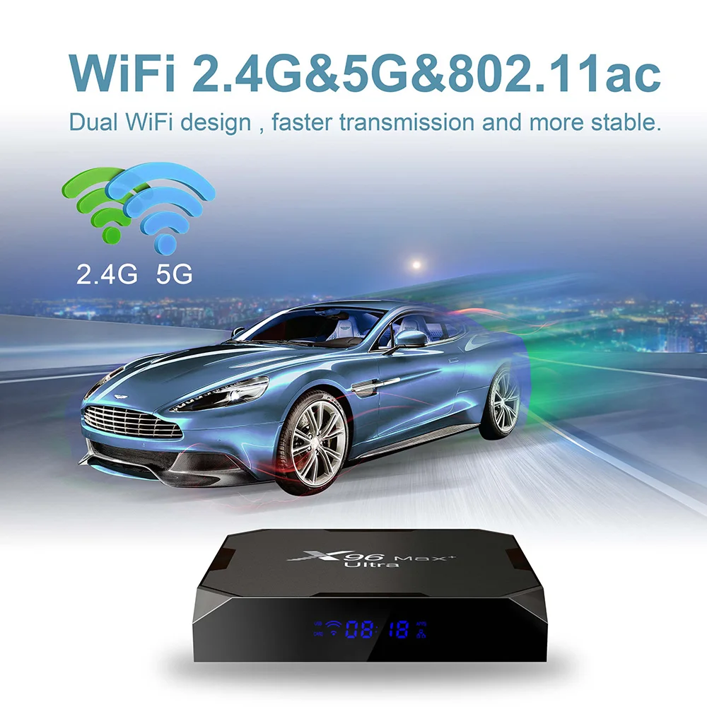 X96max plus ultra smart tv box - Фотография_4