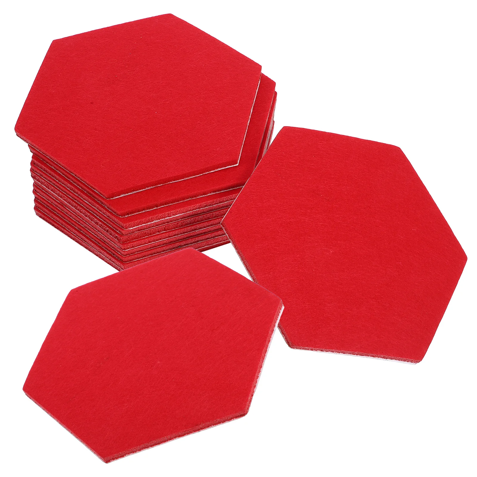 Шестигранная фетровая настенная плитка