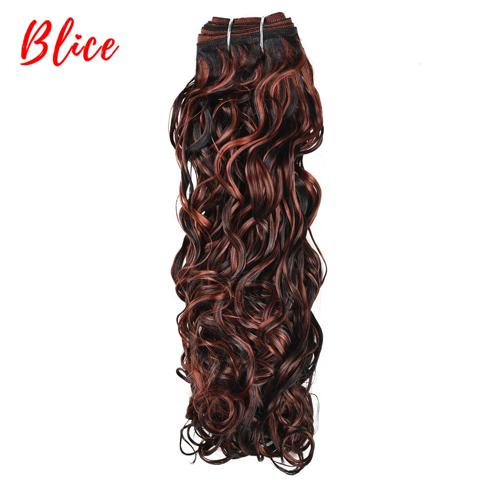 Синтетические волнистые удлинители волос 18-24 дюйма - Фотография_4