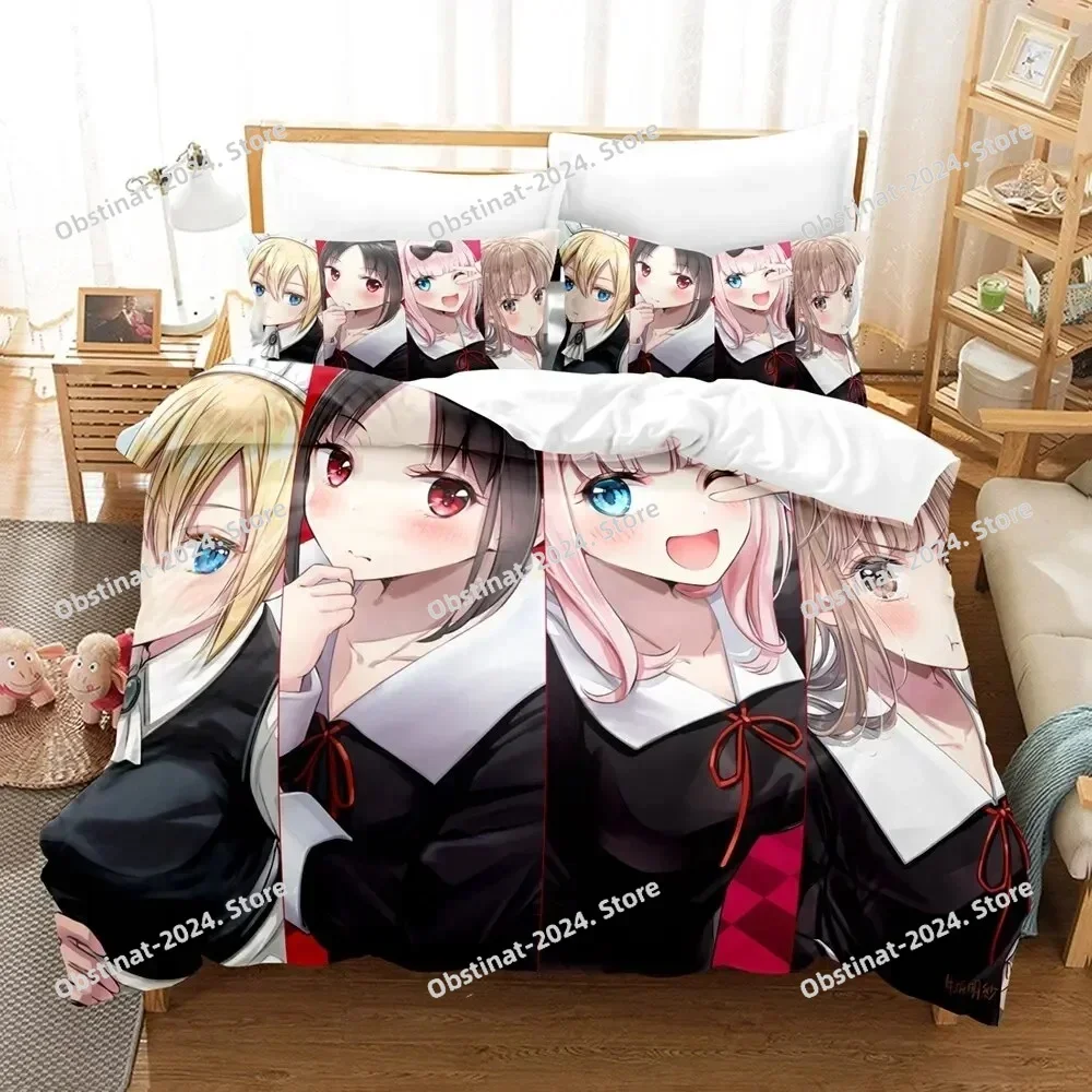 Аниме кагуя-сама с 3d принтом love is war - Фотография_3