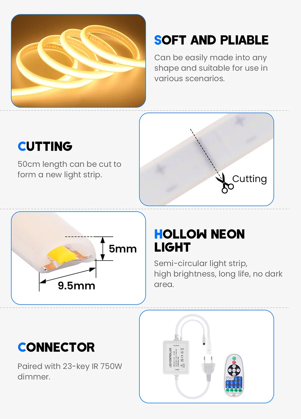 Настенная сенсорная водонепроницаемая - Фотография_3