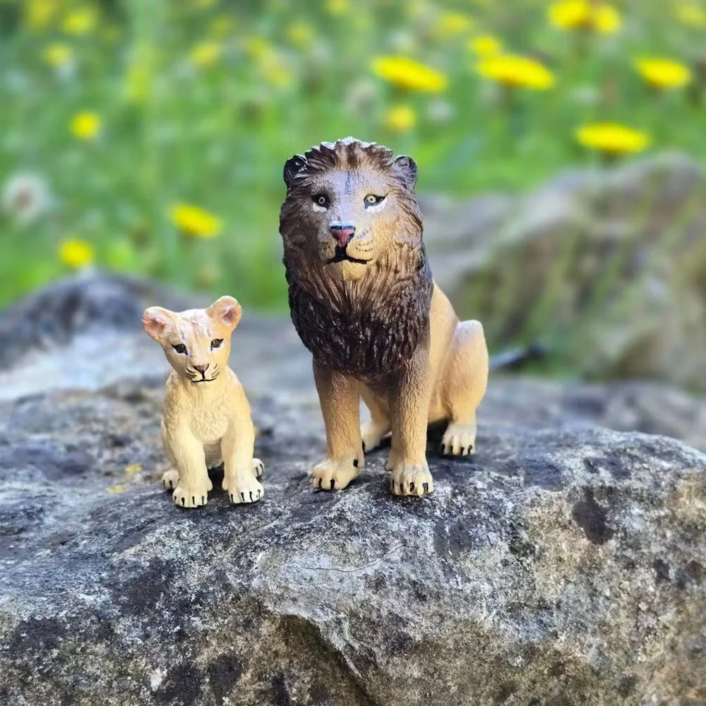 Toymany моделирование сидящий лев - Фотография_6