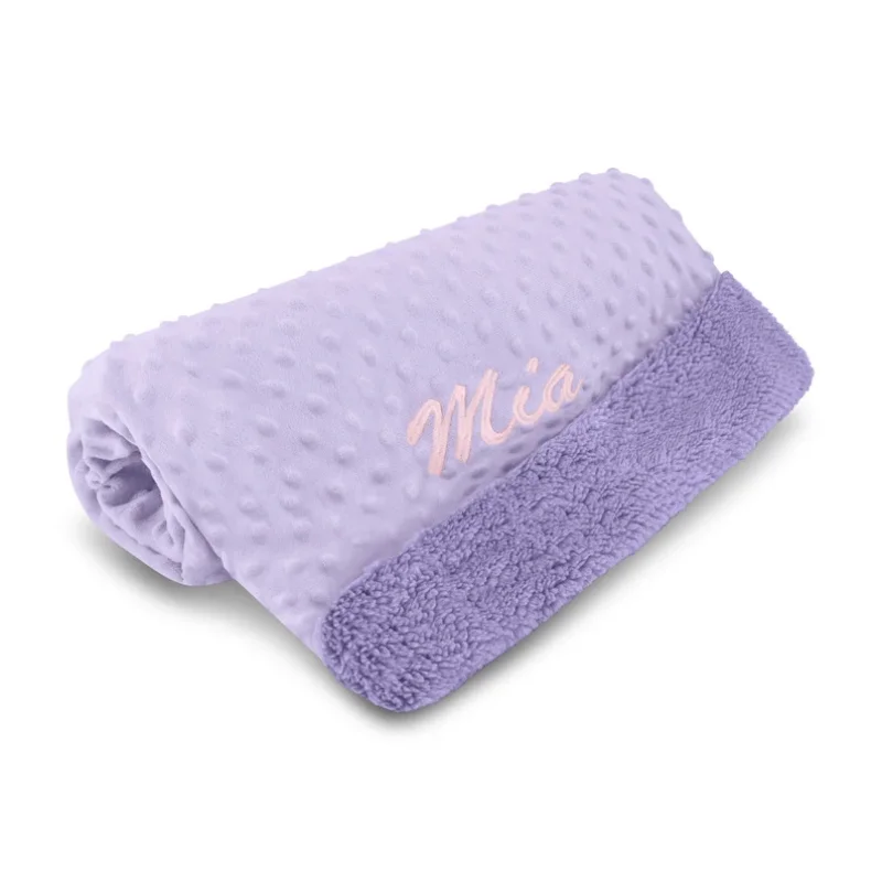 Personalized swaddle blanket baby