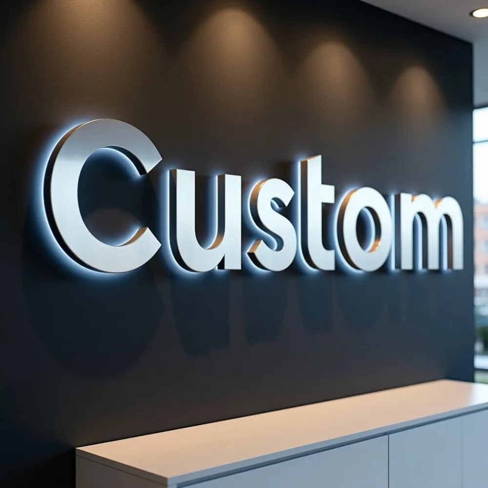 Пользовательские светодиодные номера дома с подсветкой - Фотография_6