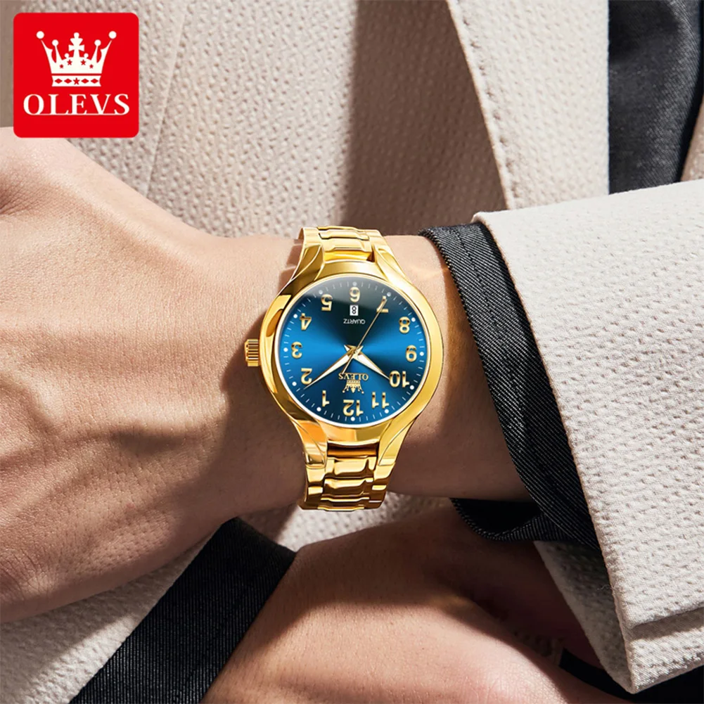 Olevs 3650, мужские и женские часы - Фотография_4