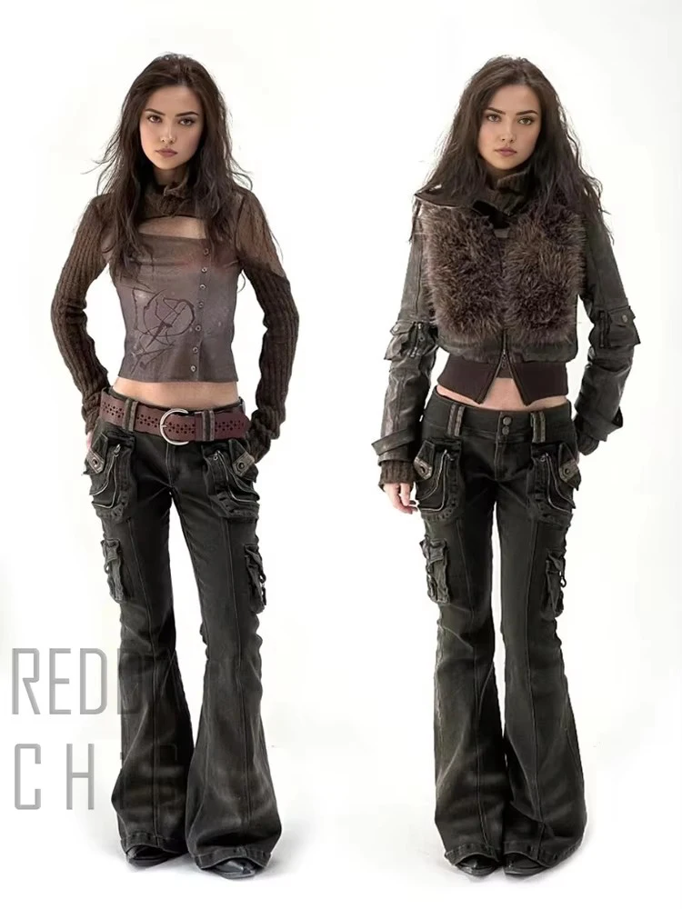 Reddachic женские брюки-карго с - Фотография_3