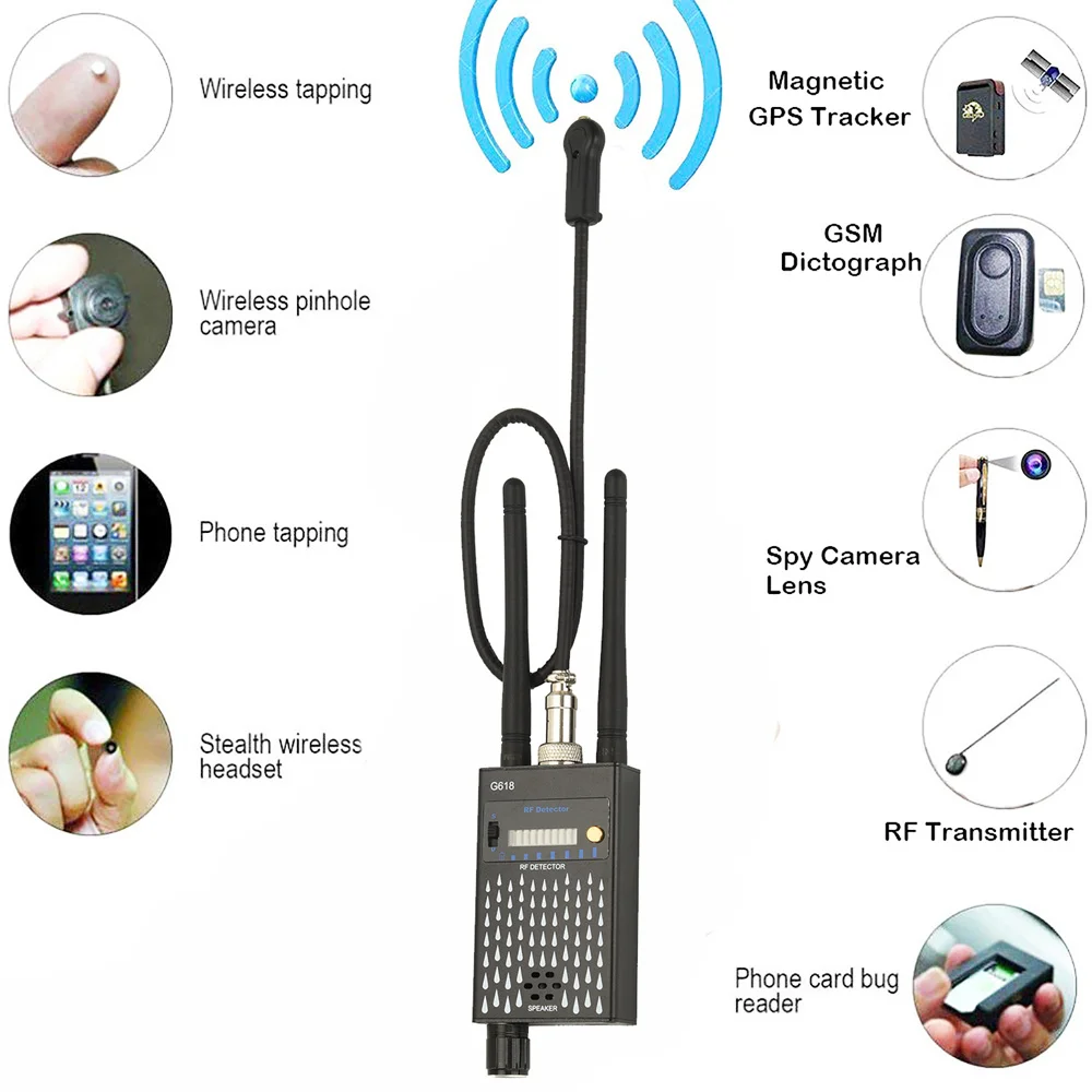 Беспроводной радиочастотный сигнал обнаруживает wi-fi gps-локатор - Фотография_4