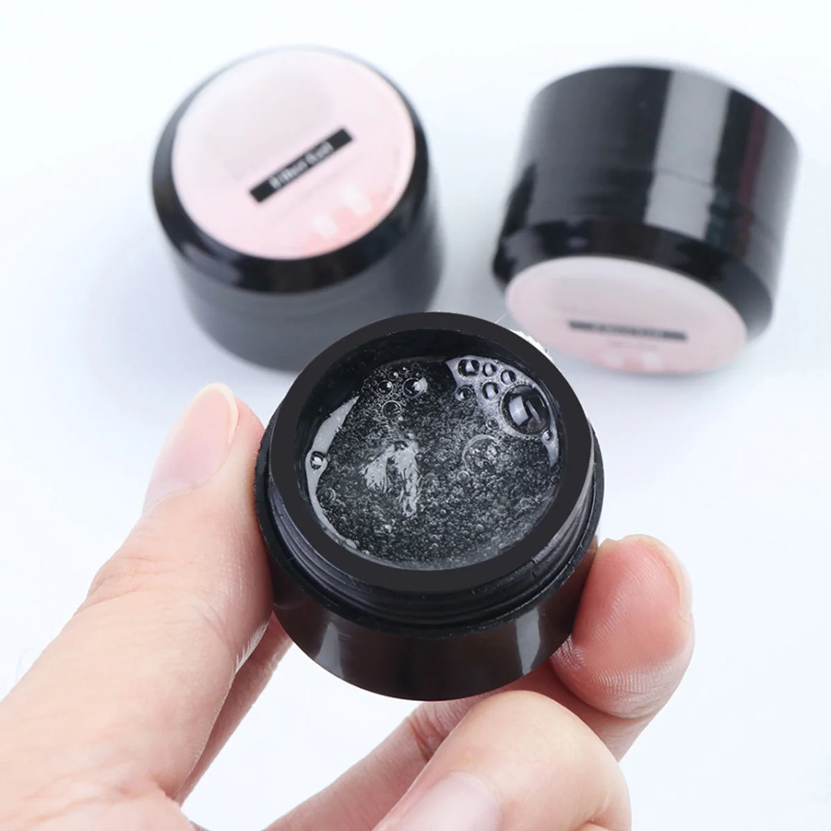 Волокнистый гель для ногтей