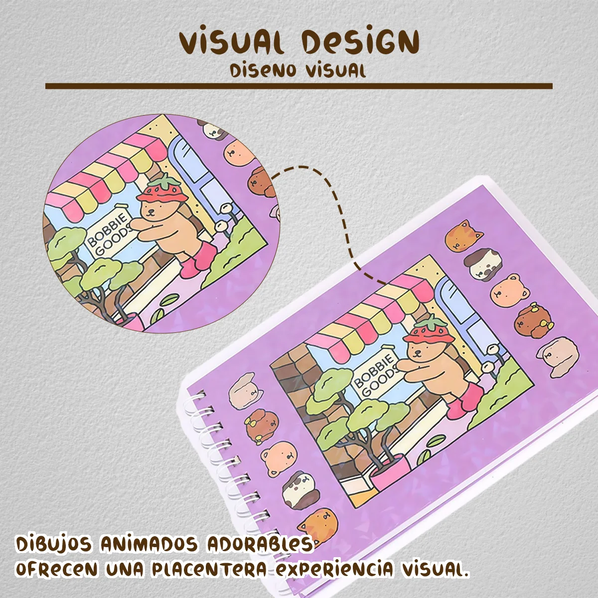 Симпатичная и уютная книжка-раскраска bobbie goods (2 шт - Фотография_3