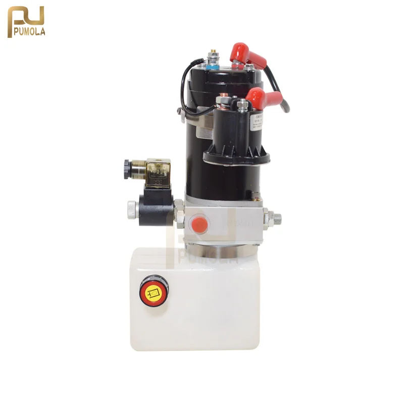 Небольшой гидравлический блок питания для электрической тележки - Фотография_3