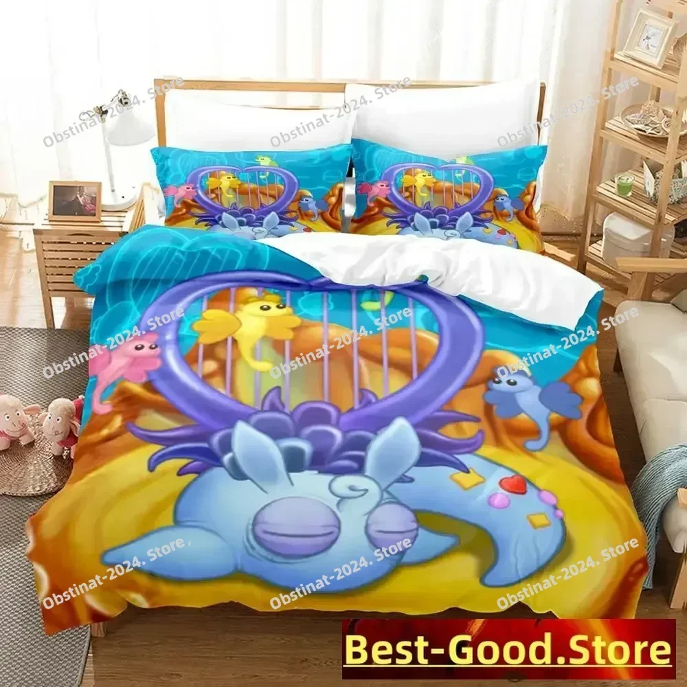 Комплект постельного белья game my singing monsters 2023 - Фотография_5