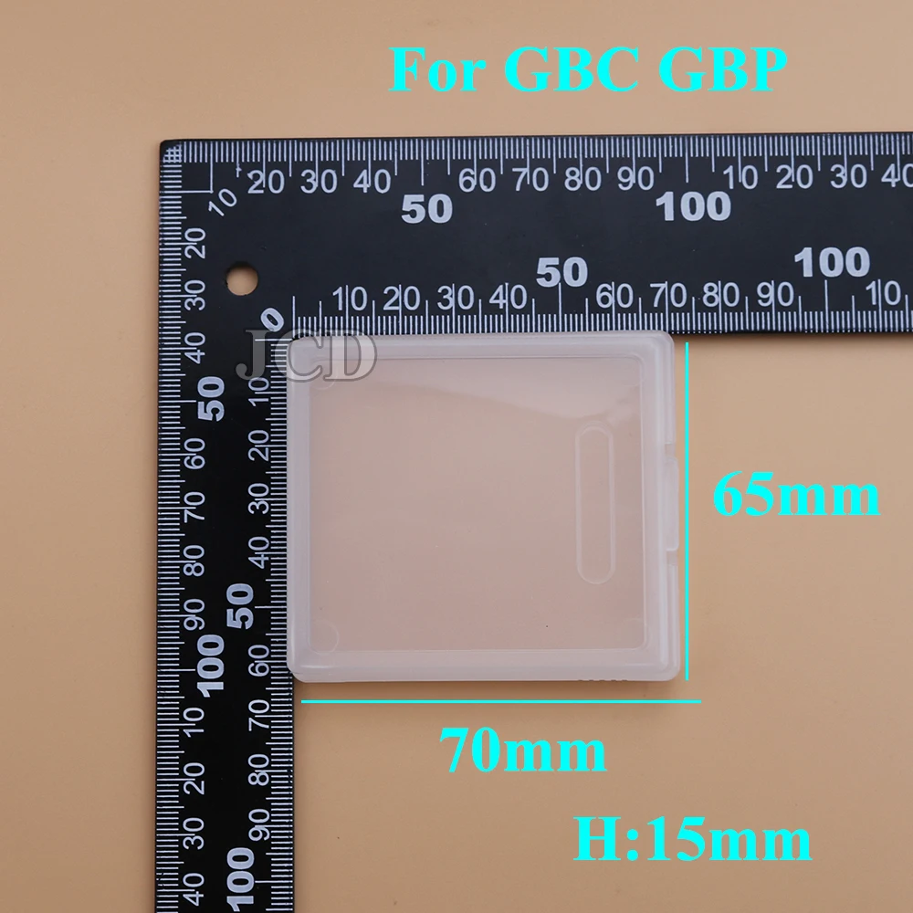 Прозрачный чехол для игрового картриджа для gameboy advance gba gbc gbp - Фотография_3