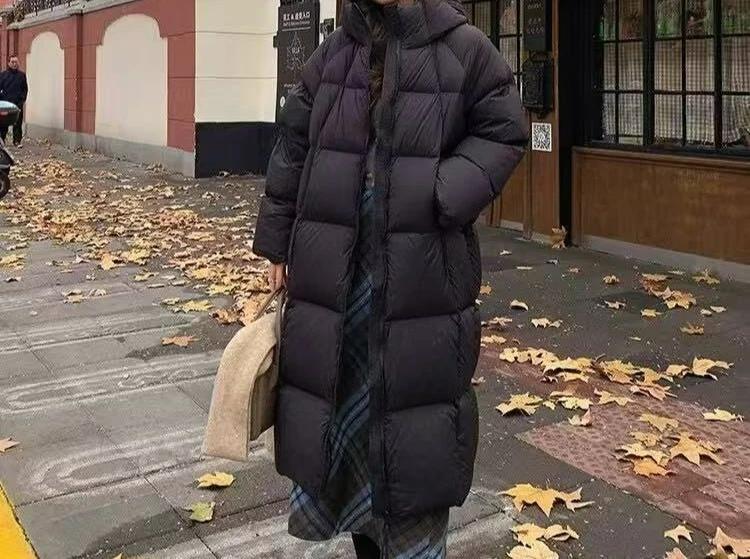 Года, длинная женская пуховая куртка - Фотография_4