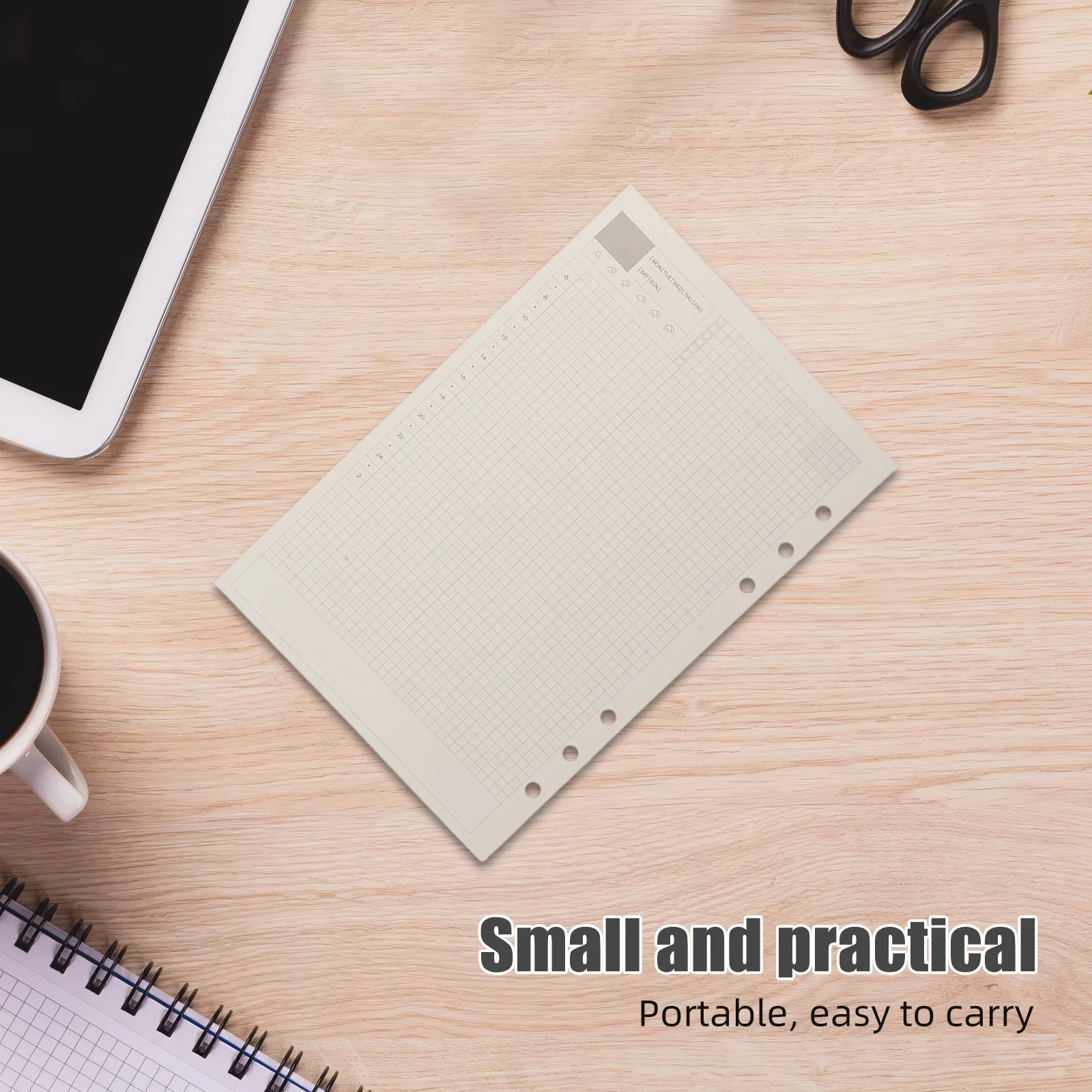 3 книги 3a5, сменные стержни для планировщика с 6 отверстиями