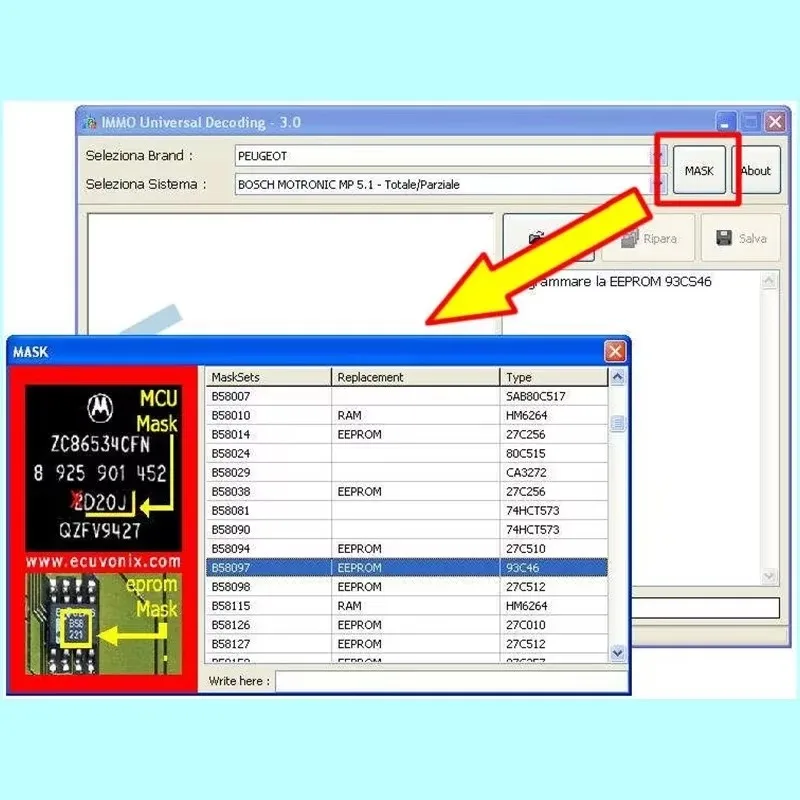 Immo universal decoding 3.2 с бесплатным ключом - Фотография_6