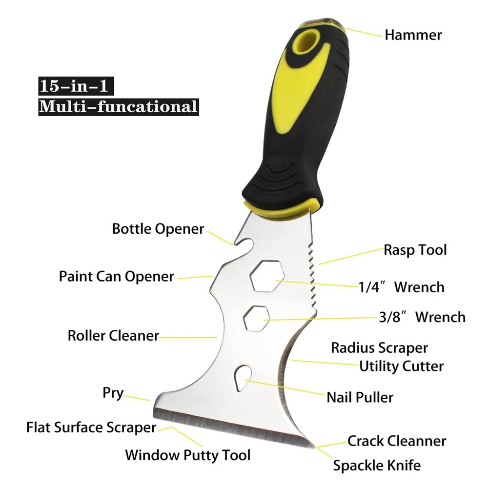 15-в-1 многофункциональный шпатель из нержавеющей стали - Фотография_2