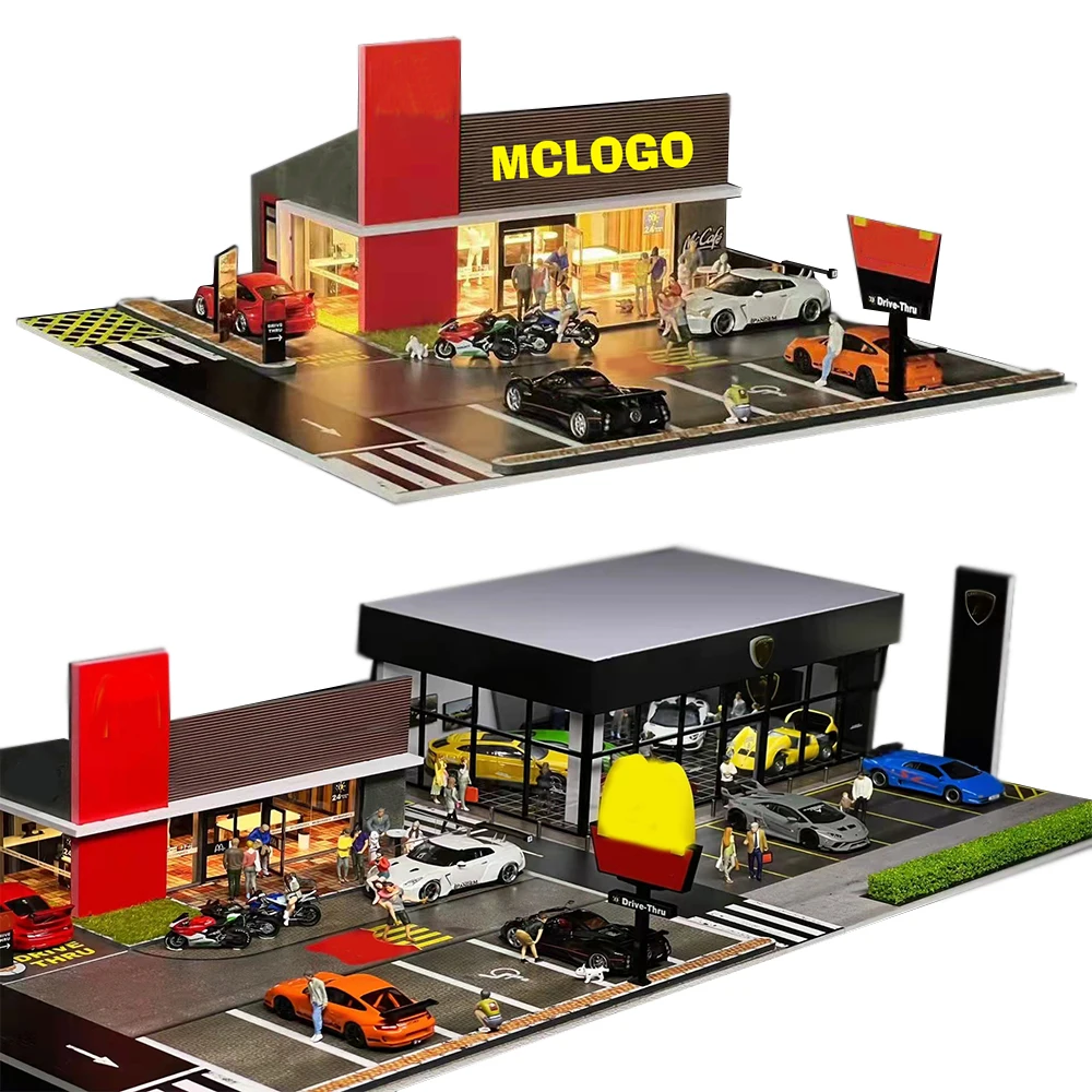 G fans 1:64 автомобильный гараж - Фотография_2