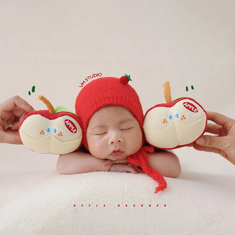 Костюмы для фотосъемки новорожденных с фруктовой тематикой - Фотография_6