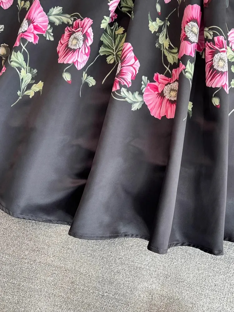 Женское жаккардовое платье-майка без рукавов - Фотография_6