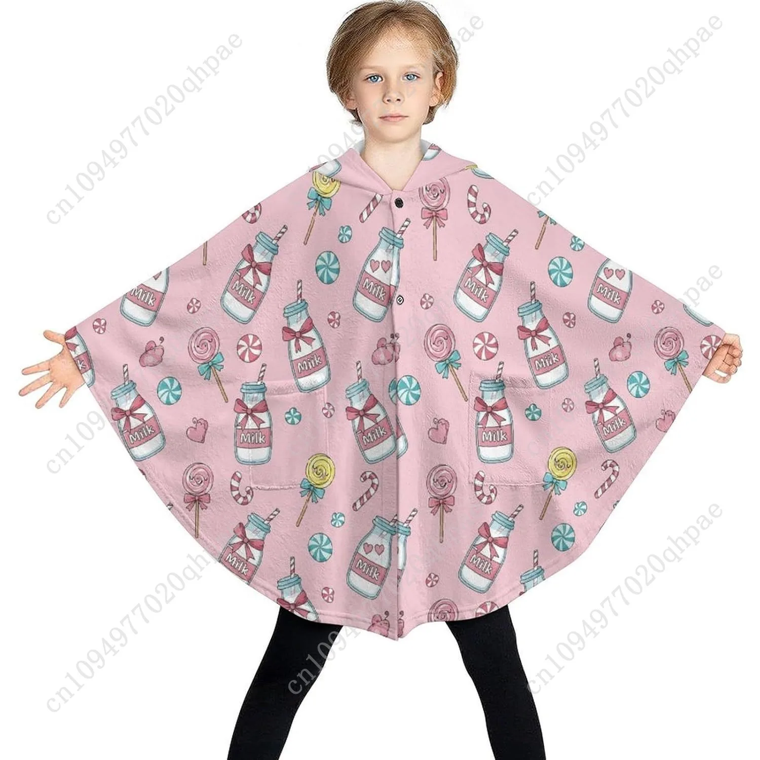 Уютный фланелевой свитер-одеяло - Фотография_3