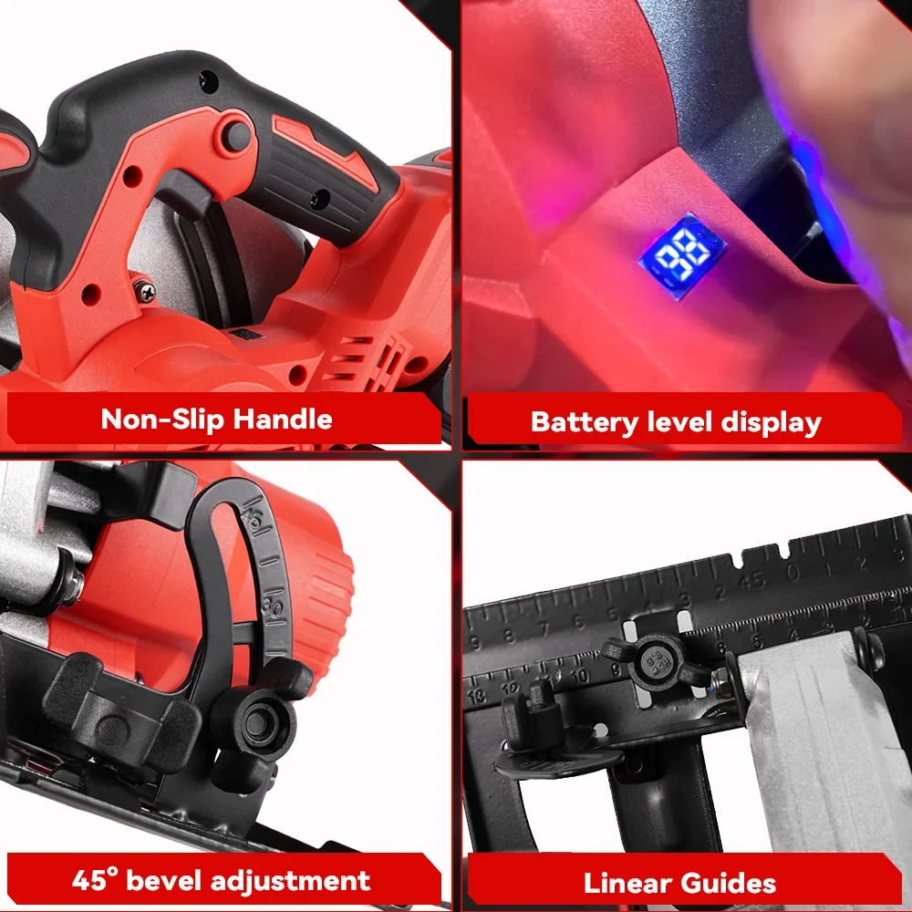 Onevan 7 дюймов 185 мм бесщеточная - Фотография_4