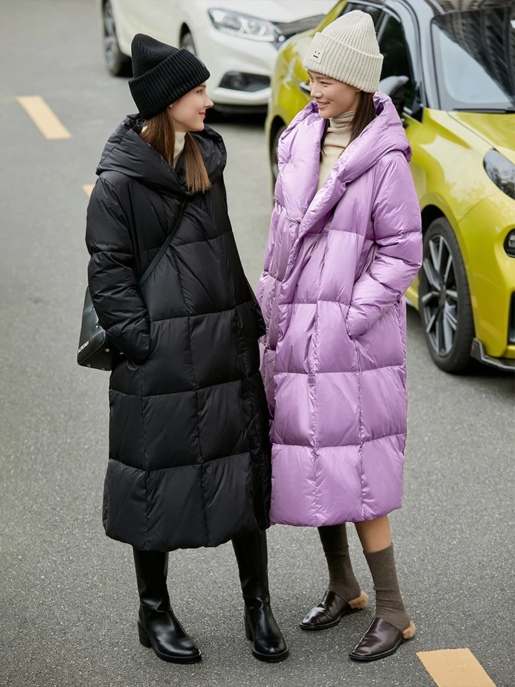 Amii минималистичный пуховик 2024 - Фотография_5