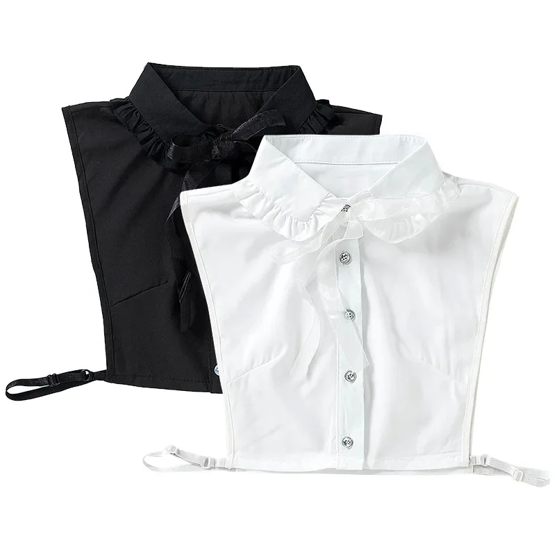 Женская блузка с ложным воротником - Фотография_5