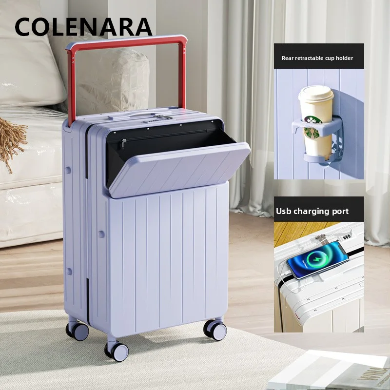 Многофункциональный чемодан colenara с зарядкой через usb - Фотография_2