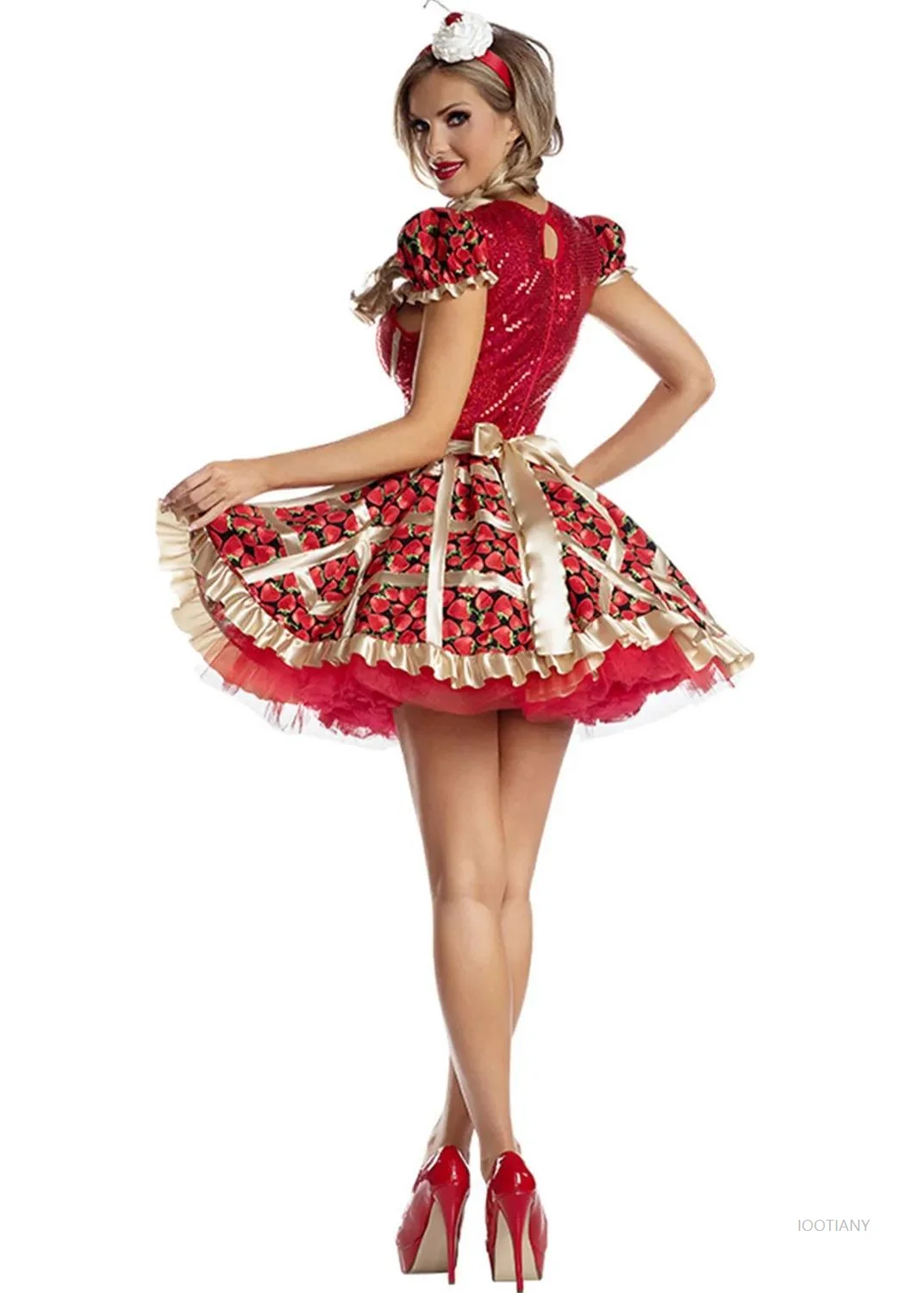 Хэллоуин алиса в стране чудес королева - Фотография_2