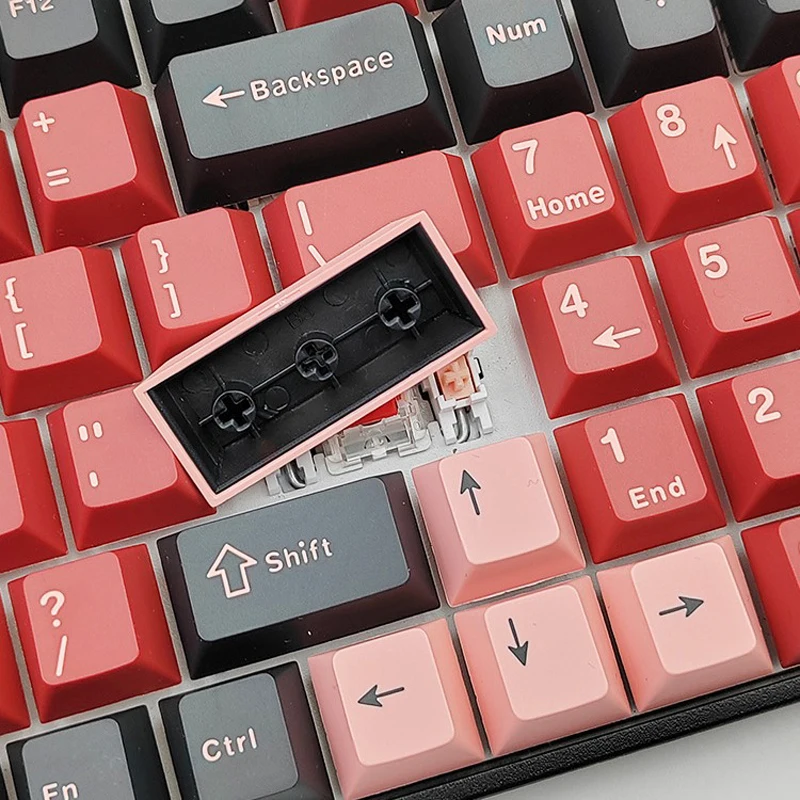 126 клавиш double shot pbt cherry - Фотография_5