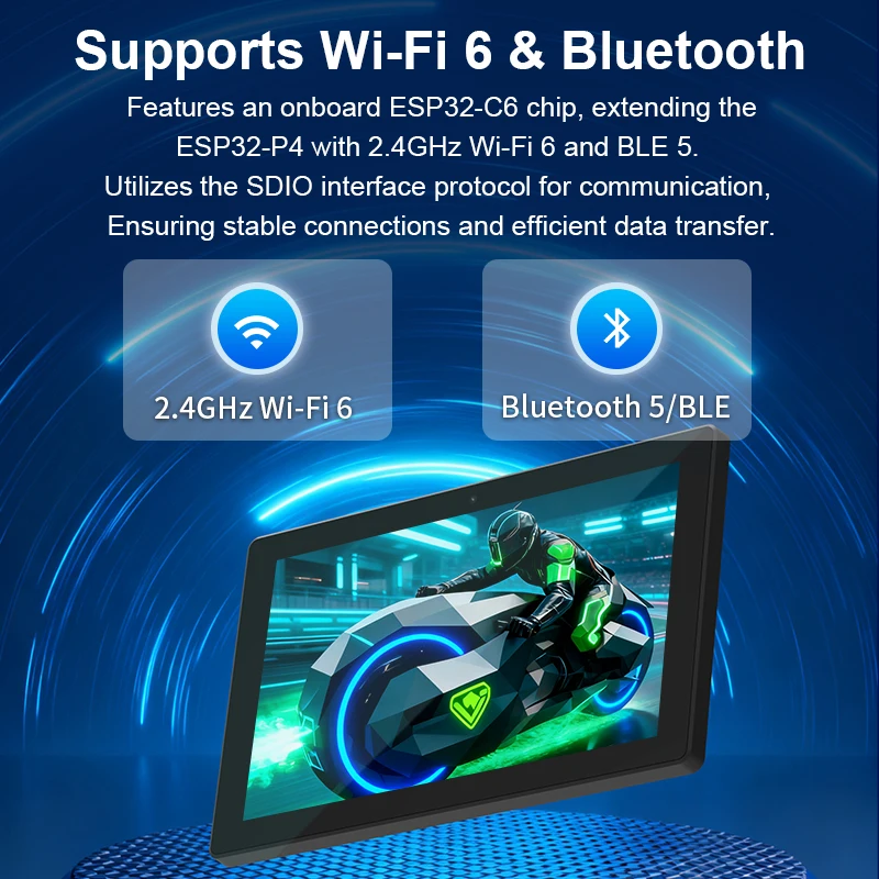 7,0-дюймовая емкостная сенсорная плата ips esp32p4 - Фотография_3