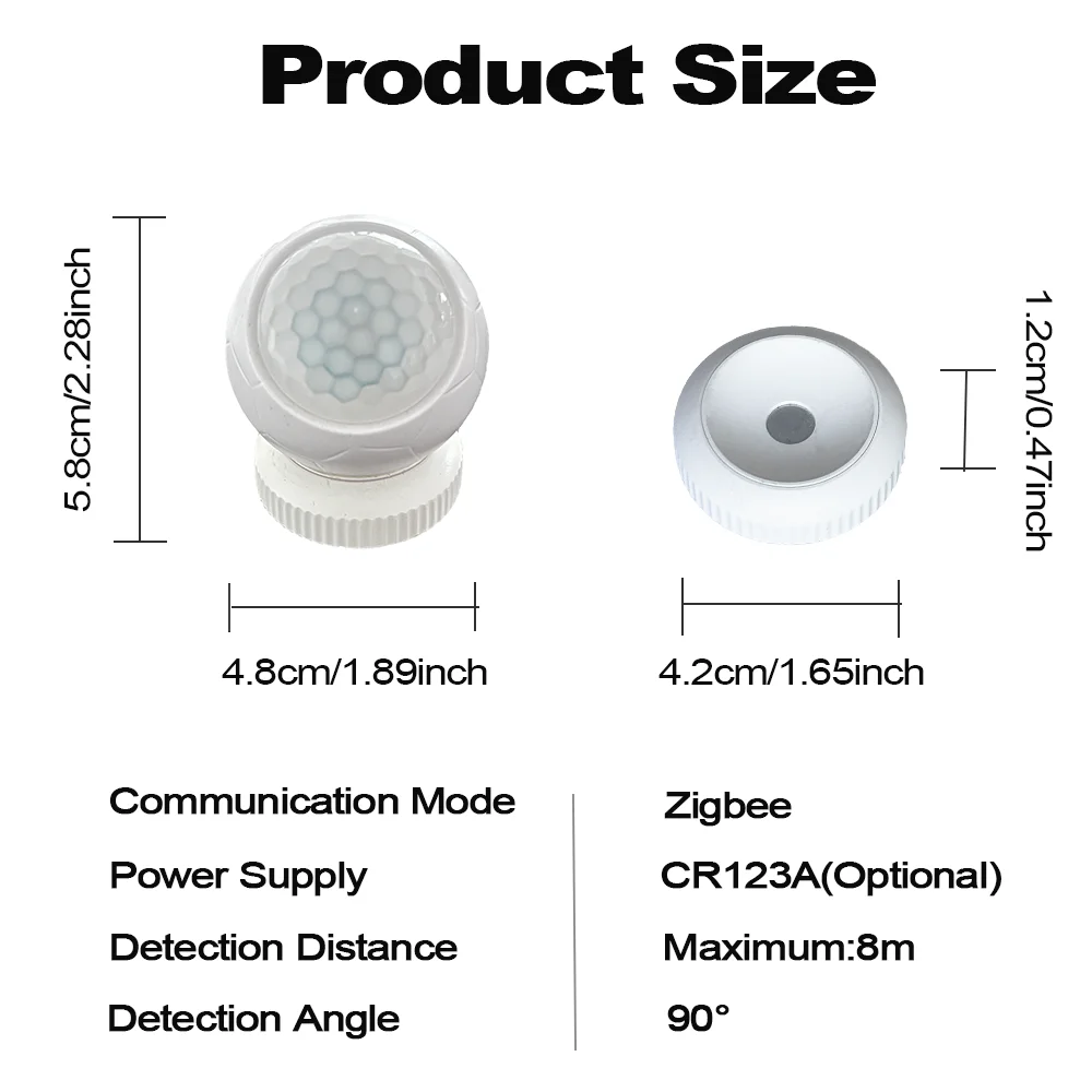 Магнитный pir-детектор tuya zigbee - Фотография_6