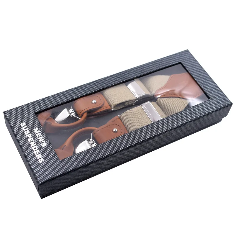 3,5x125 6 зажимов кожаные мужские - Фотография_3