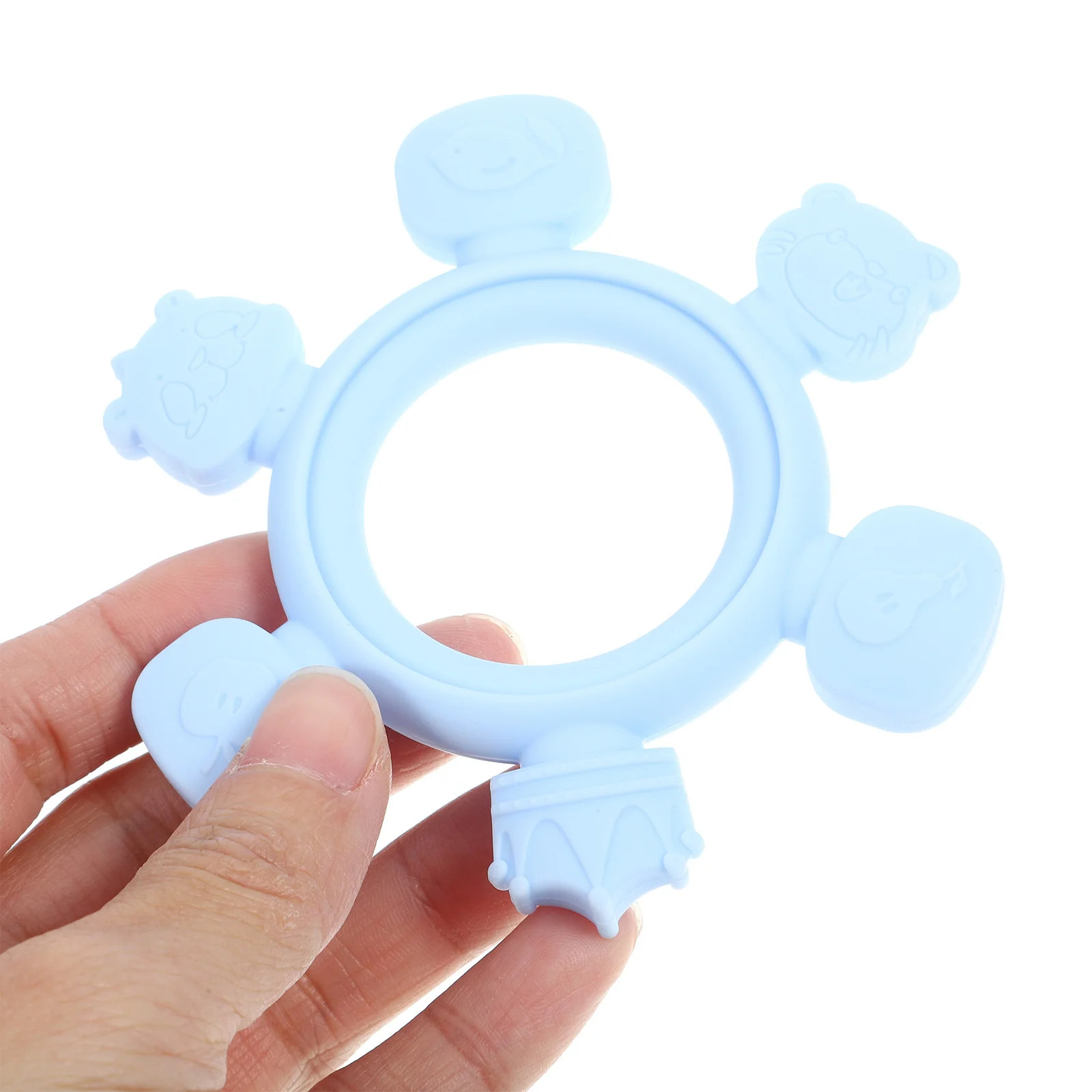 Силиконовый прорезыватель для детской ванны для прорезывания зубов - Фотография_2