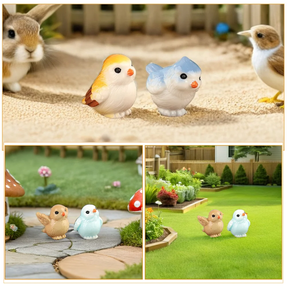 Миниатюрные фигурки птиц с тонкими деталями - Фотография_2