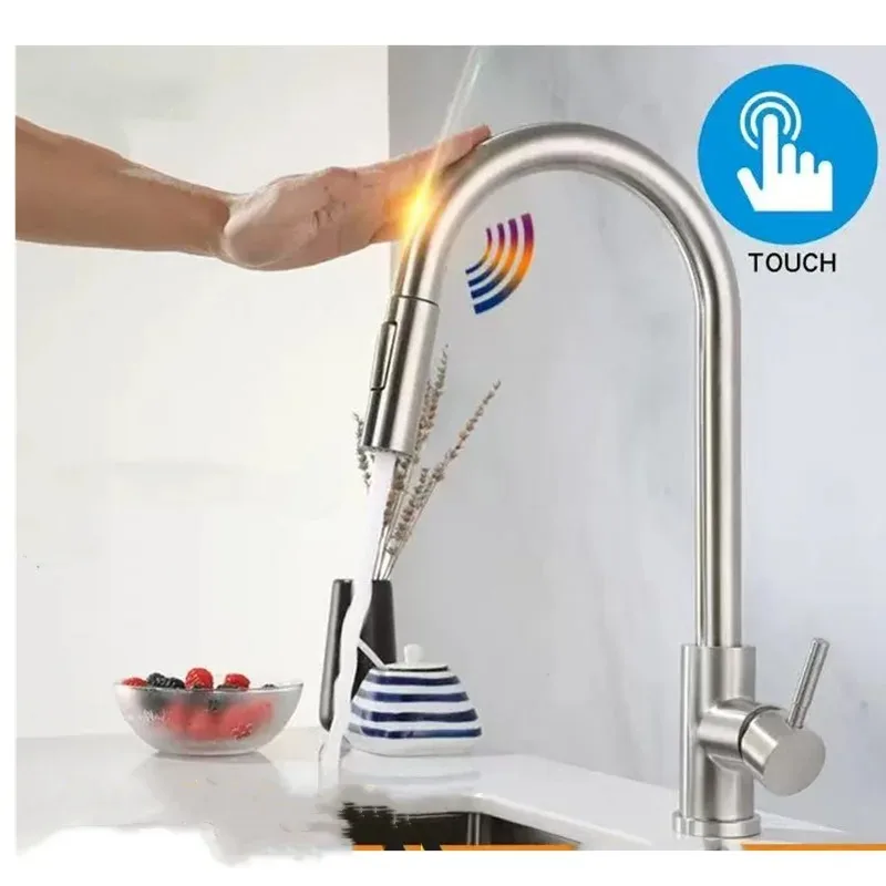 Dqok кухонный смеситель выдвижной