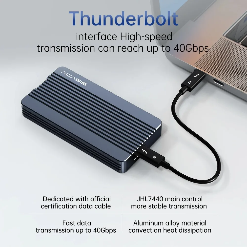 Корпус ssd acasis 40 гбит/с usb 4 - Фотография_3