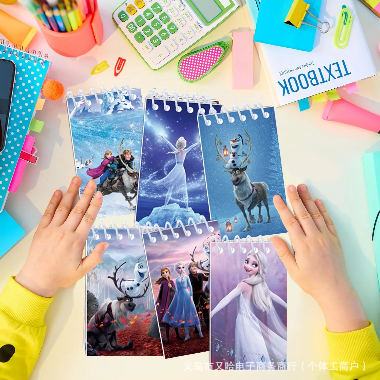 Спиральные наклейки для блокнота «холодное сердце» disney - Фотография_6