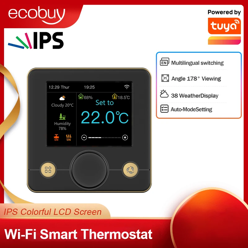 Tuya smart wi-fi термостат smart