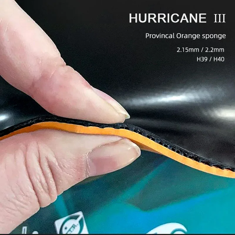Оригинальная накладка для настольного тенниса dhs hurricane 3 neo - Фотография_3