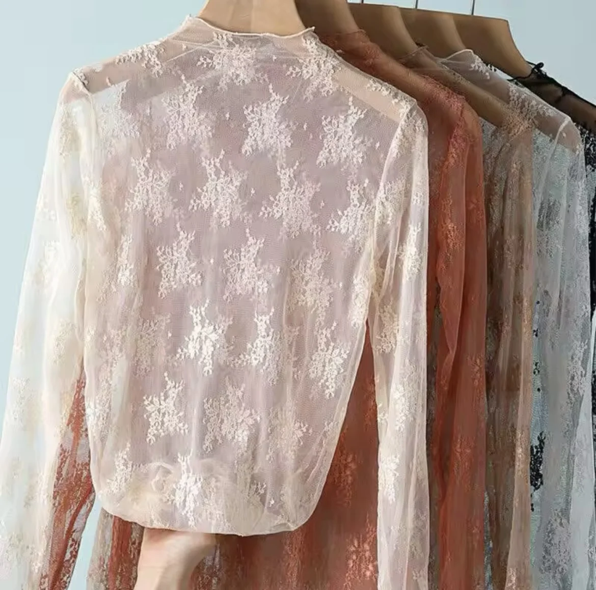 Сексуальные женские сетчатые футболки - Фотография_6