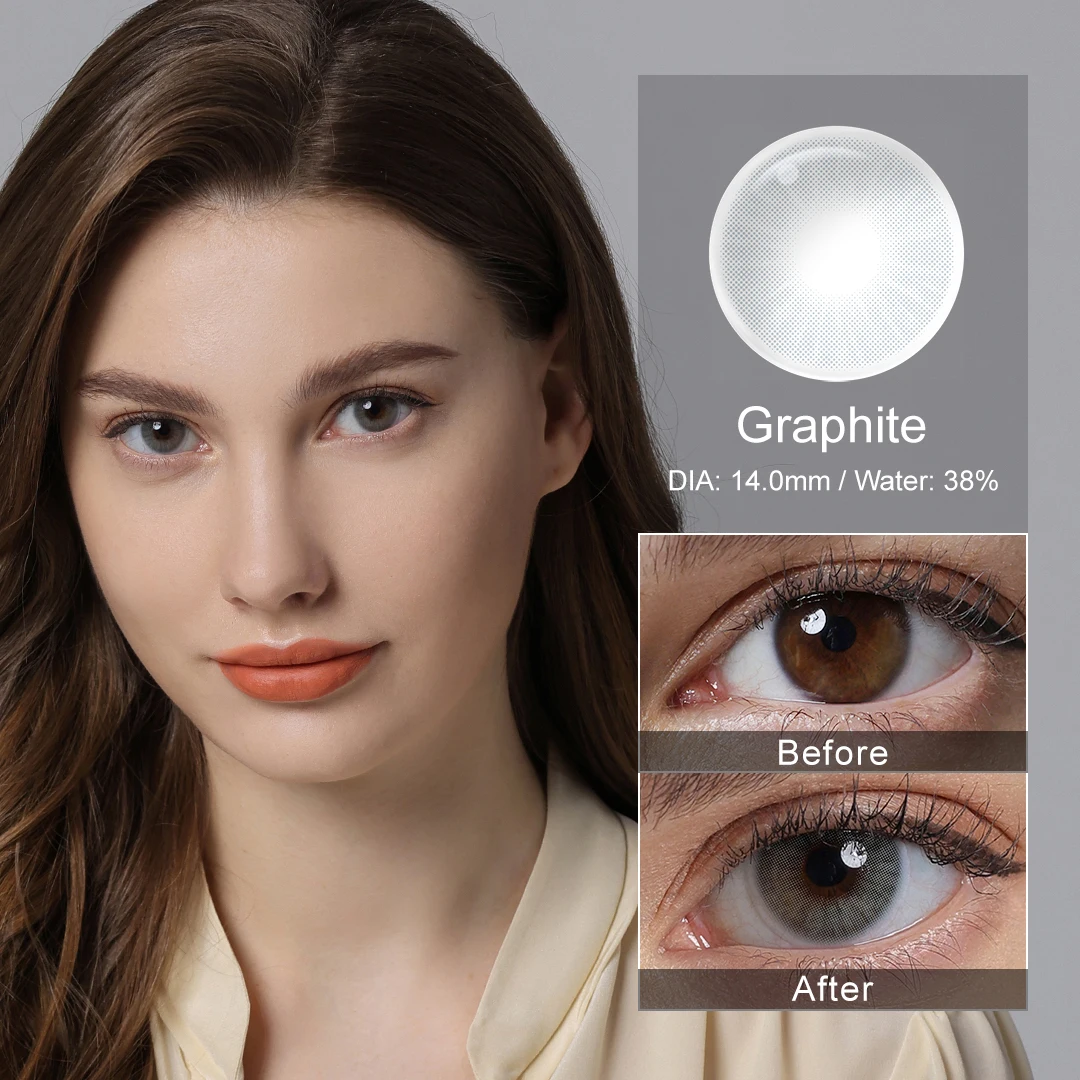 (0,00 ~-8,00) градуированные контактные линзы magister queen - Фотография_3