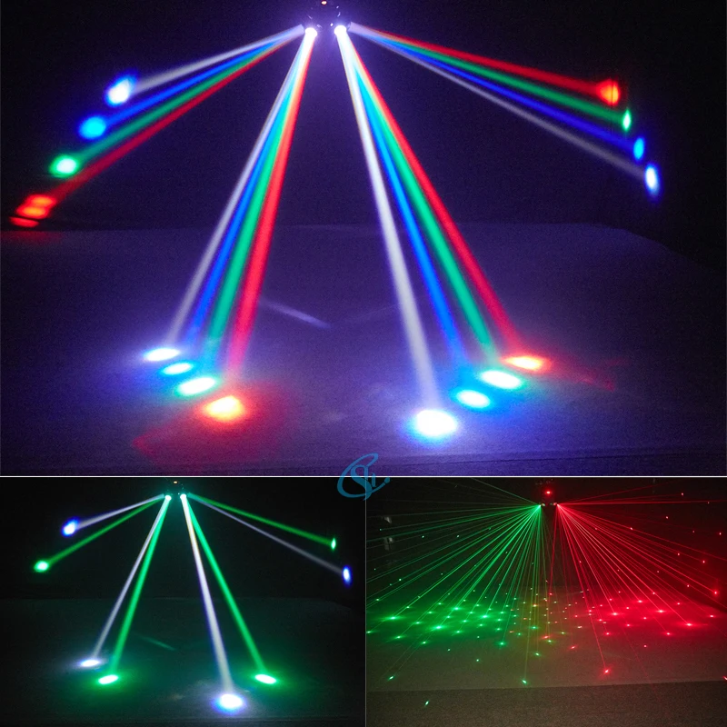 Светодиодный светильник с подвижной головкой 90 вт rgb для сцены - Фотография_6