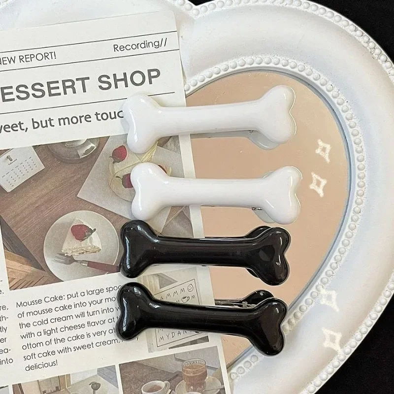 Заколка для волос с белой костью - Фотография_6