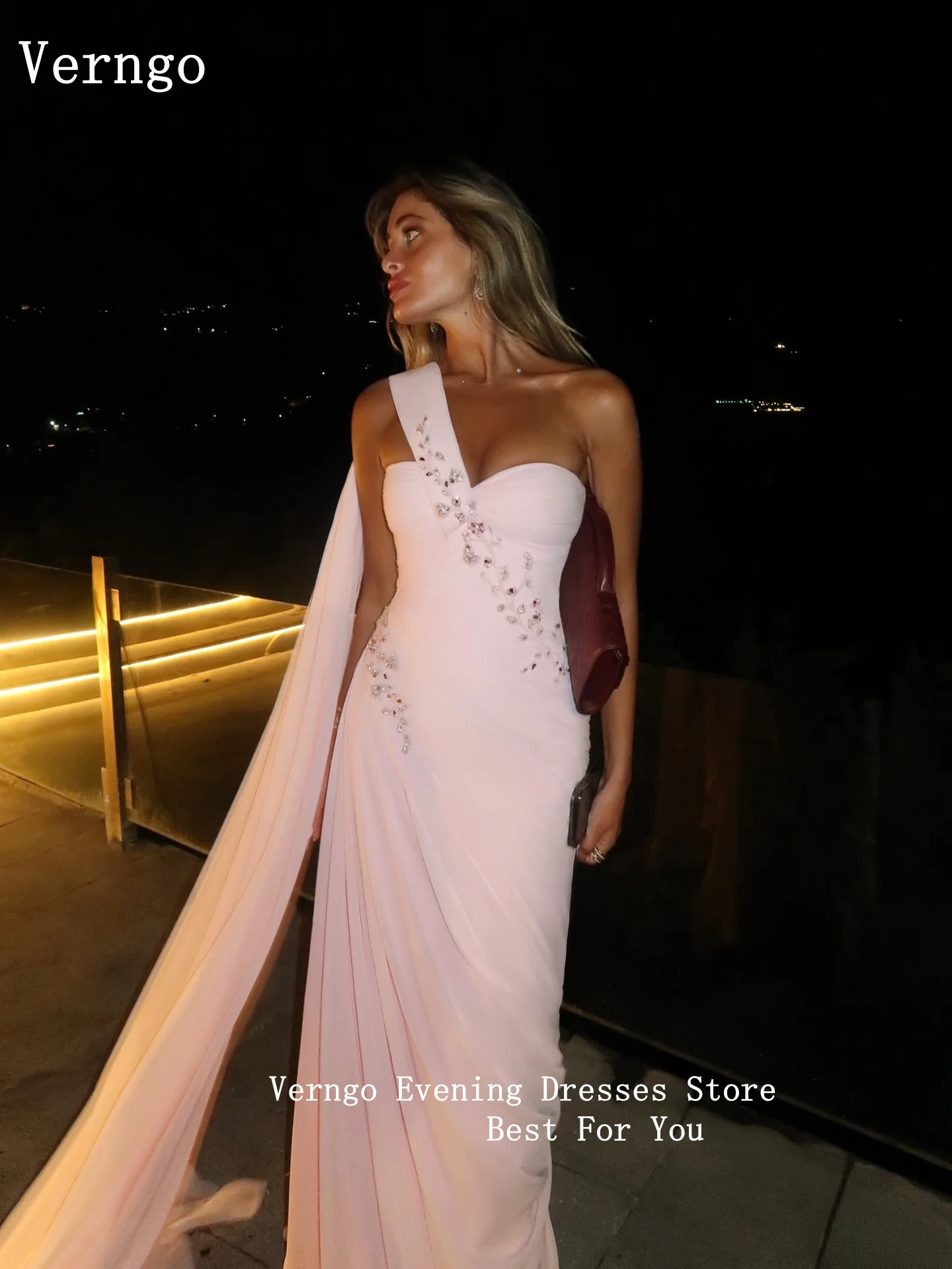 Verngo розовые блестящие бисерные - Фотография_3